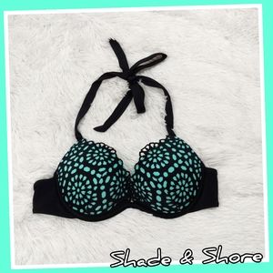 Shade & Shore Laser Cut Pushup Bikini Top